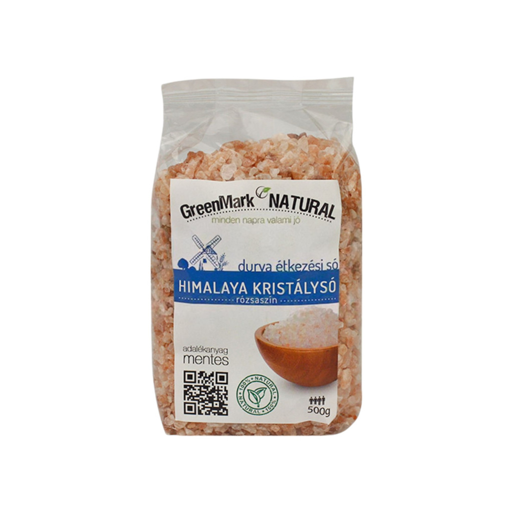 Zrnitá himalájska soľ Greenmark Natural 500 g
