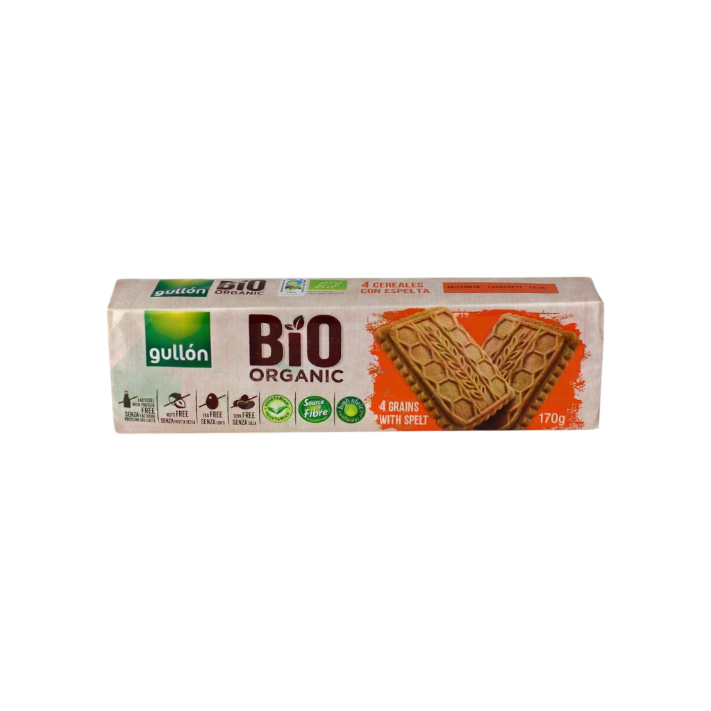 Biszkopty Gullón bio z 4 ziarnami 170 g