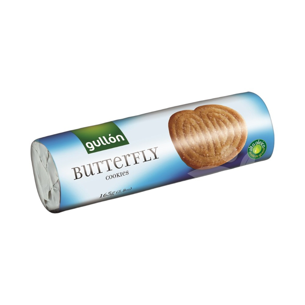 Gullón butterfly keksz 165 g