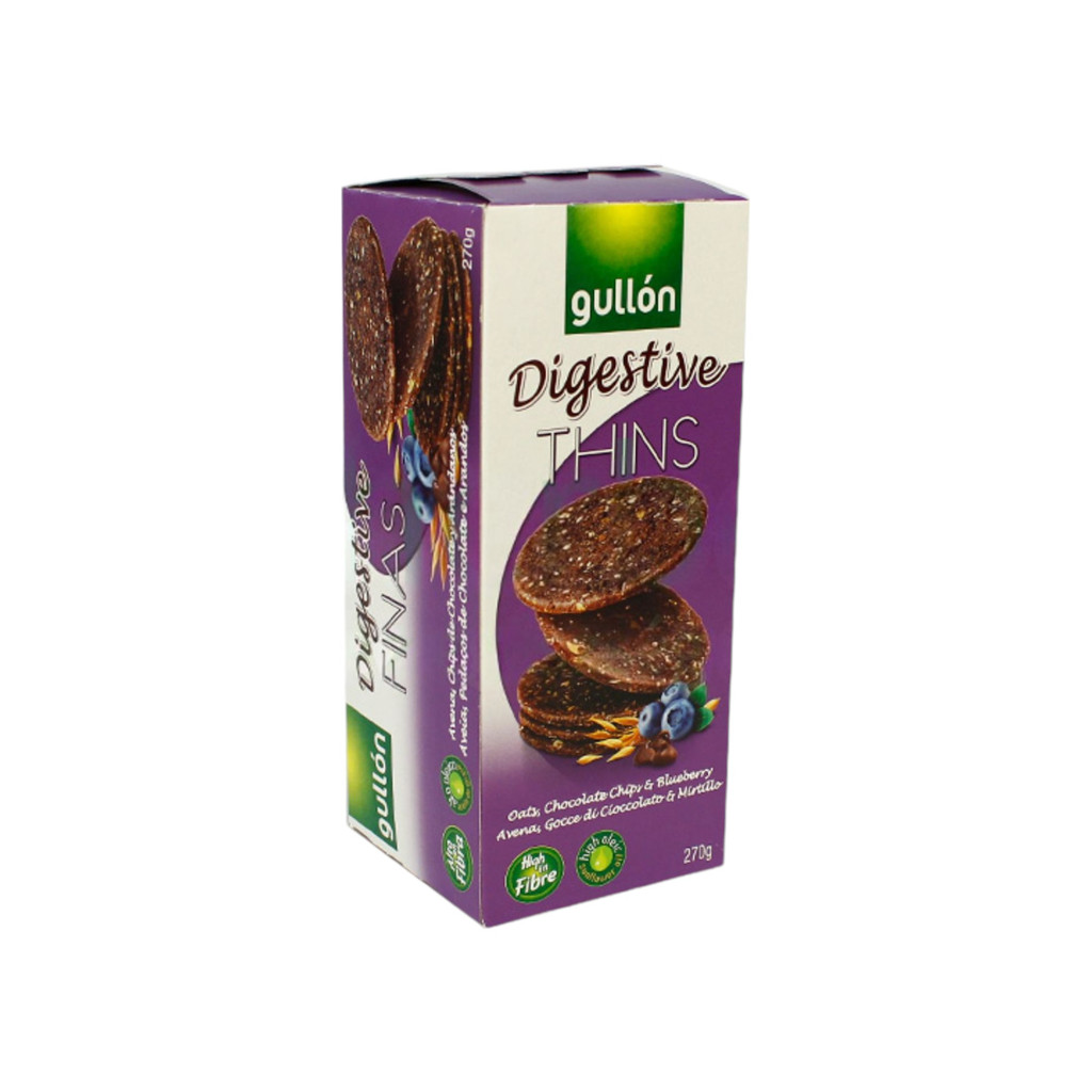 Gullón Digestive Thins cu afine 270 g