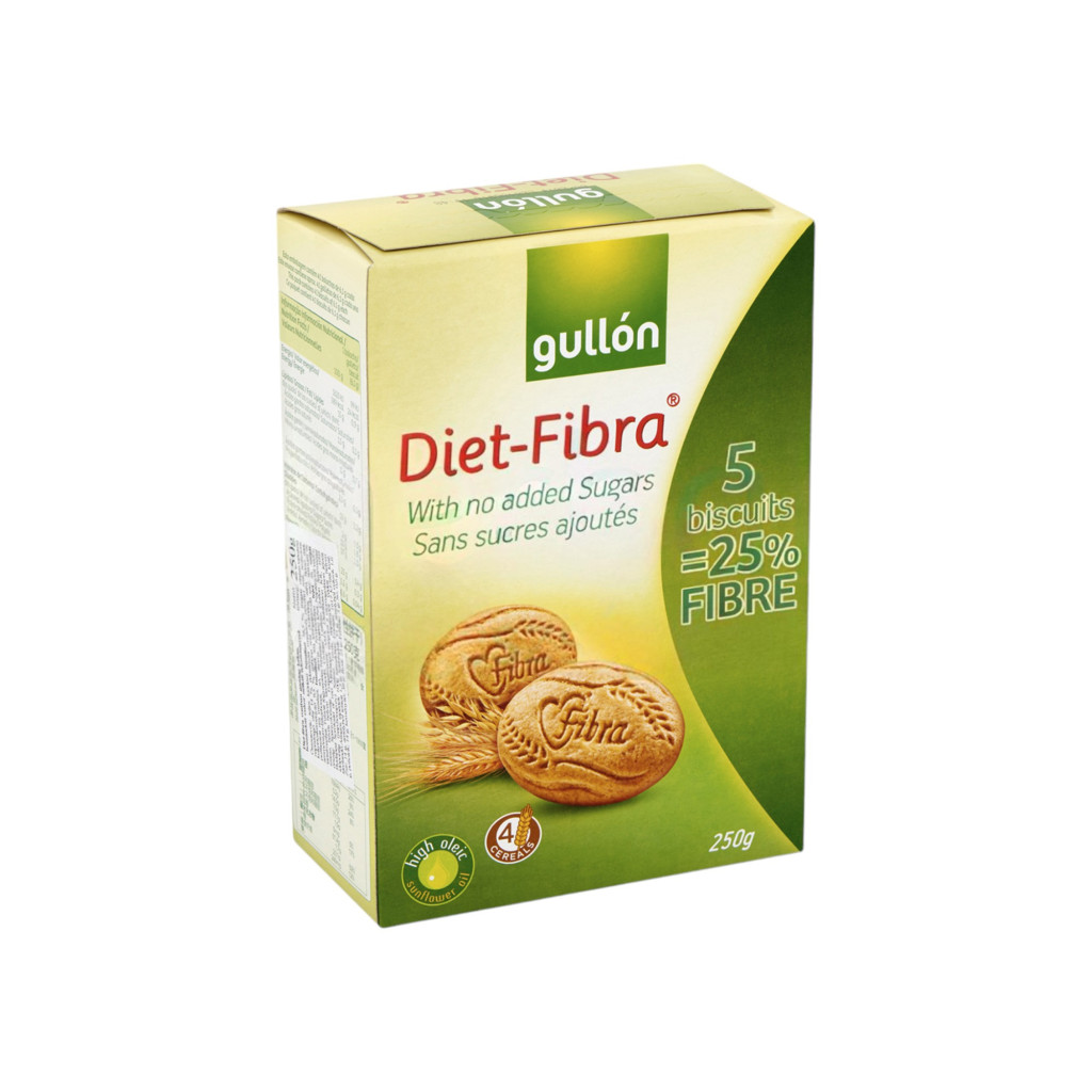 Gullón fiber-rich diet-fiber biscuits 250 g