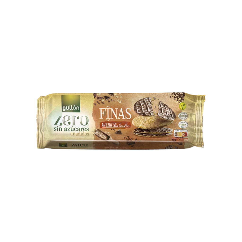 Gullón thins zero tejcsokoládés zabkeksz 150 g