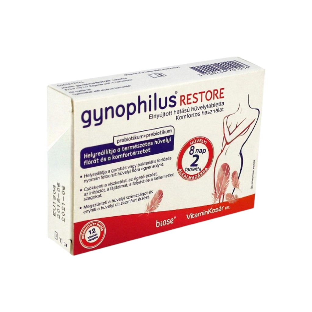 Gynophilus Restore verlängerte Freisetzung Vaginaltablette 2 Stk