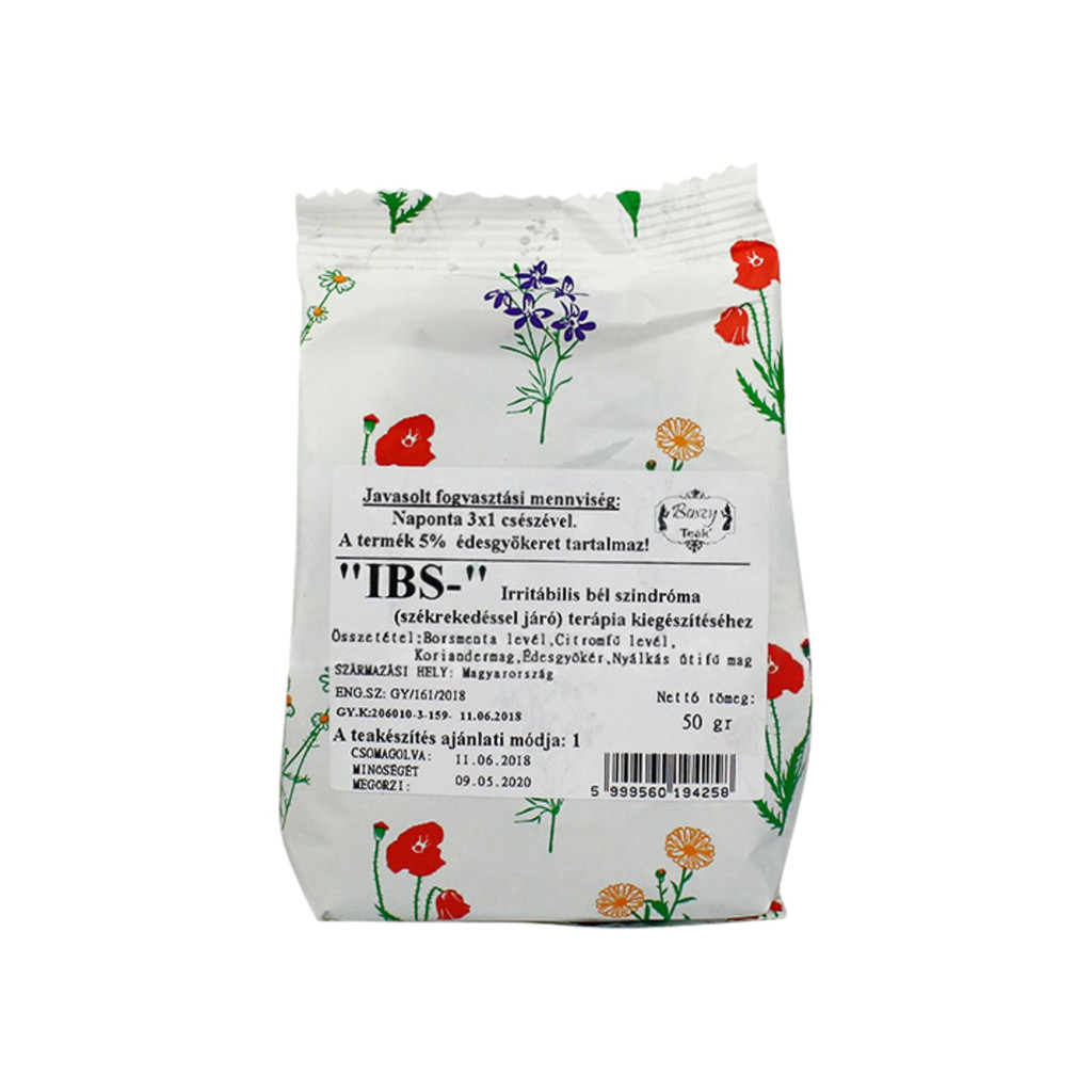 Ziołowa mieszanka na IBS/zaparcie herbata 50 g