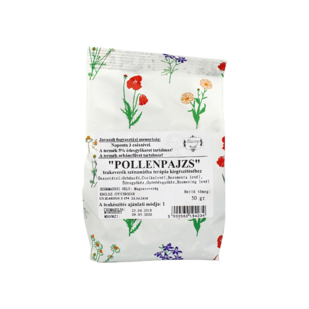 Scut de polen de plante medicinale 50 g