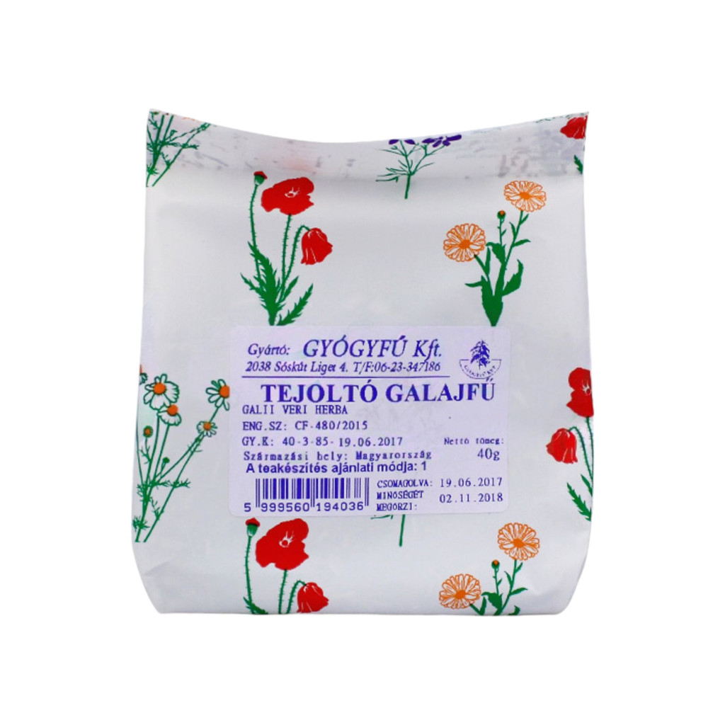Gyógyfű tejoltógalajfű 40 g
