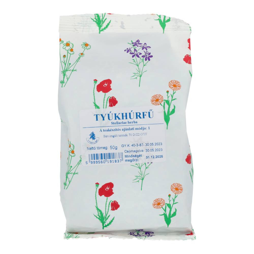 Gyógyfű tyúkhúrfű tea 50 g