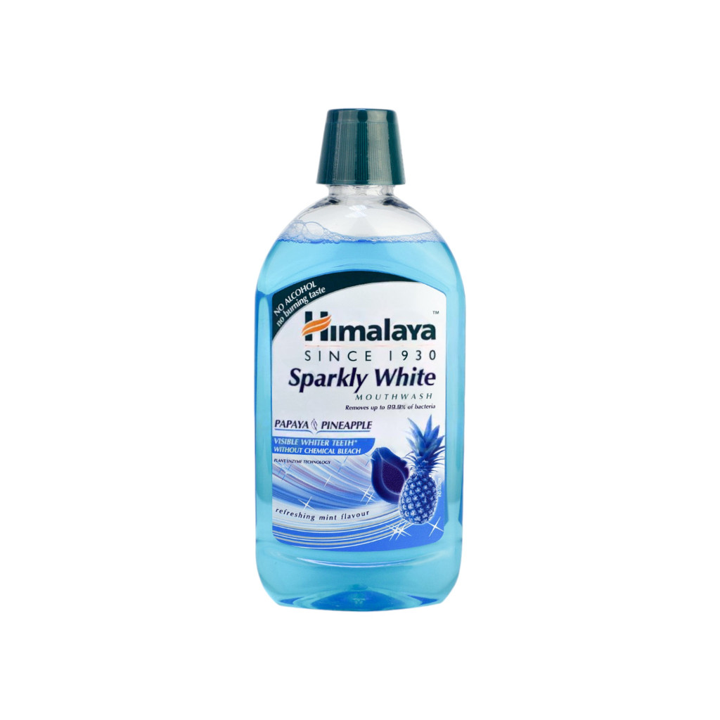 Kräuter-Mundwasser 450ml Sparkly White Zahnaufhellung Himalaya