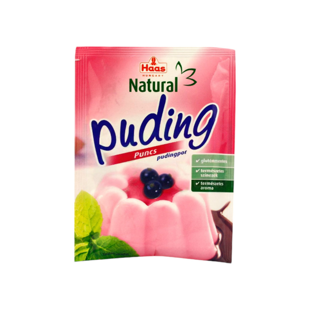 Haas natural pudding powder punch 40 g