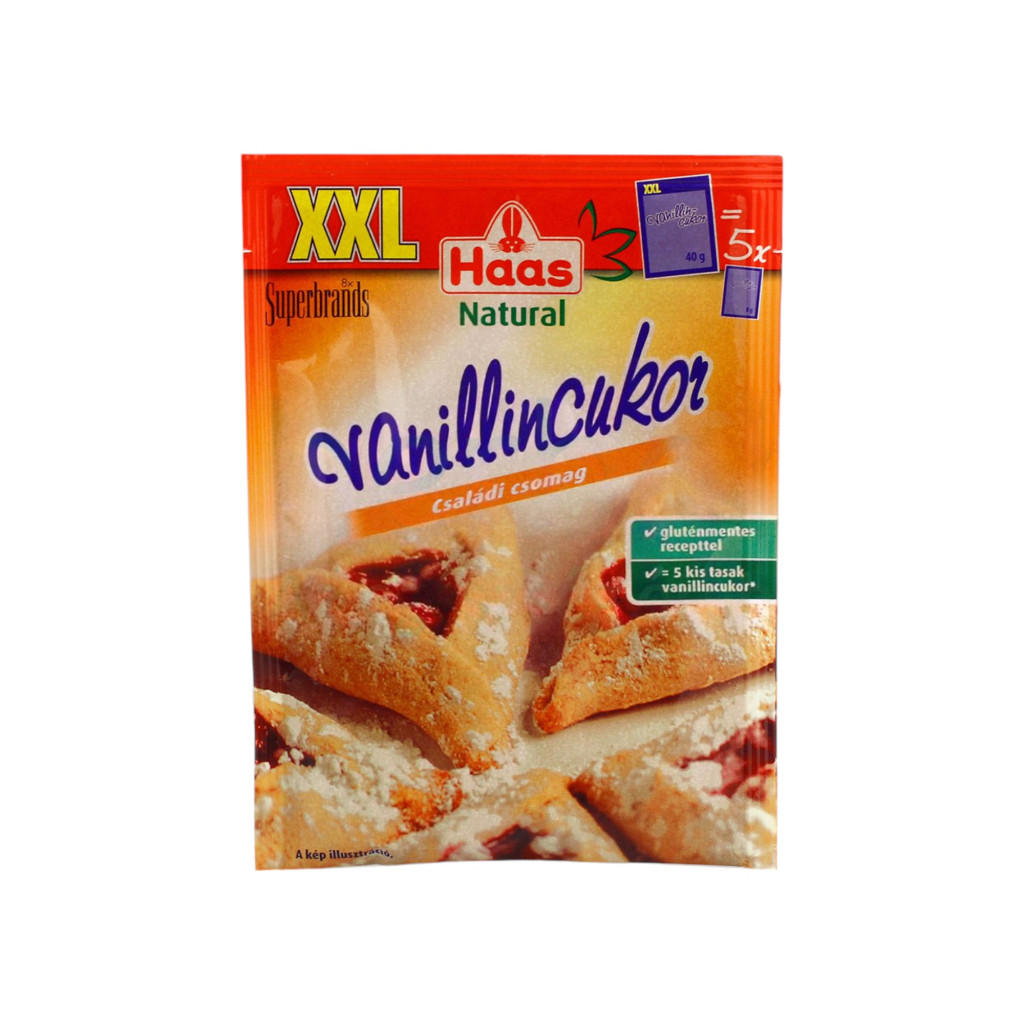 Zahăr vanilat natural Haas XXL 40 g