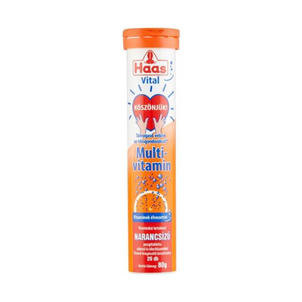 Haas pezsgőtabletta multivitamin 20 db