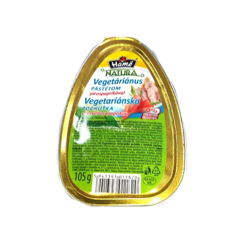 Hamé vegetáriánus pástétom pirospaprikával 105 g