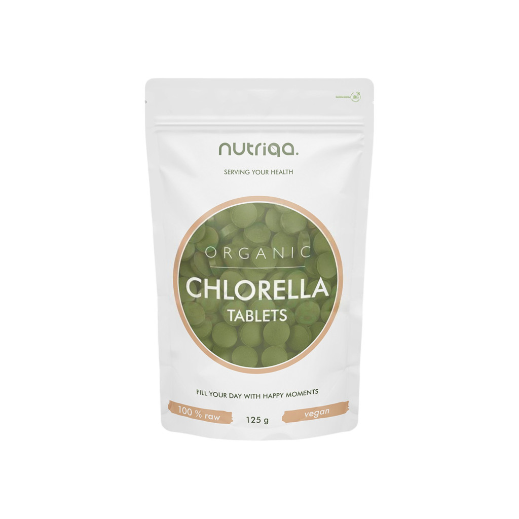 Happy Naturals organic chlorella tabletta 125 g