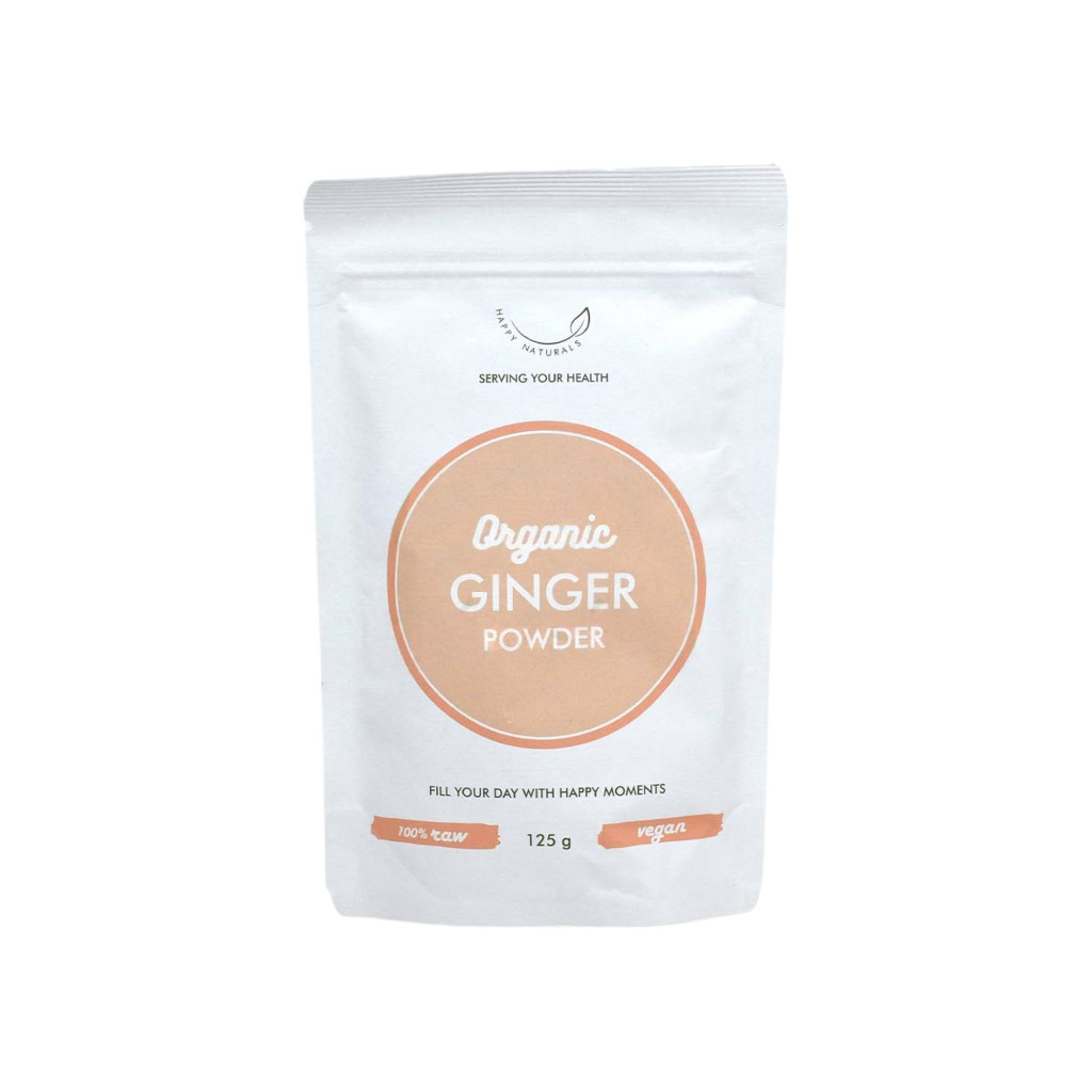 Happy Naturals organic gyömbér por 125 g