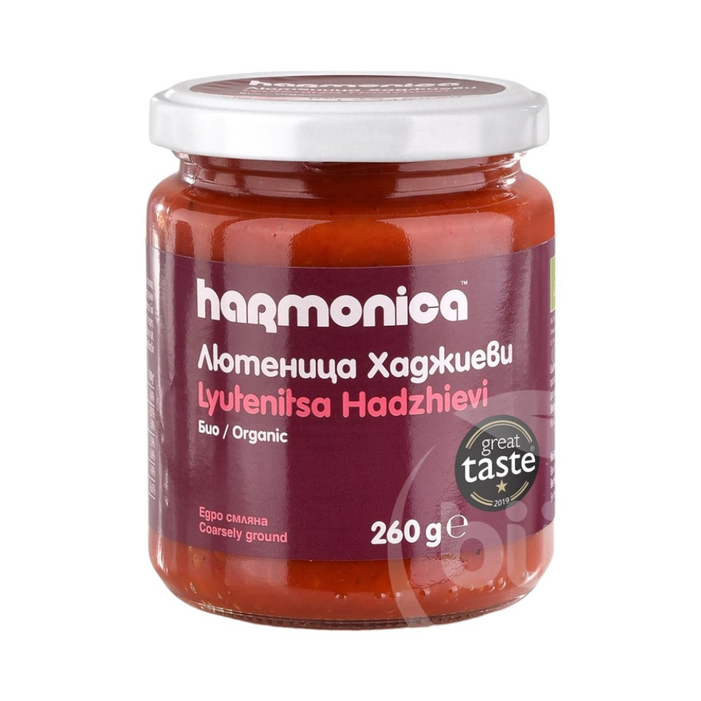 Harmonica bio ajvár hadzievi 260 g