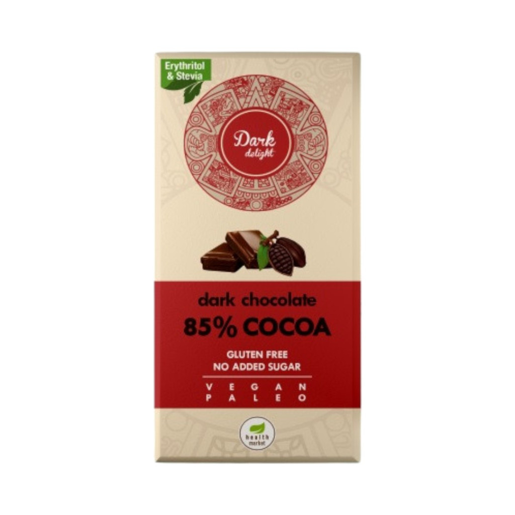 Zdravotný trh - Paleo tmavá lahôdka čokoláda 80 g