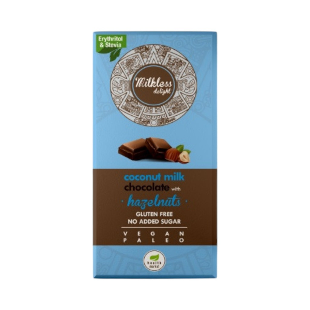 Produs lactate paleo fără lapte cu ciocolată și alune, 80 g