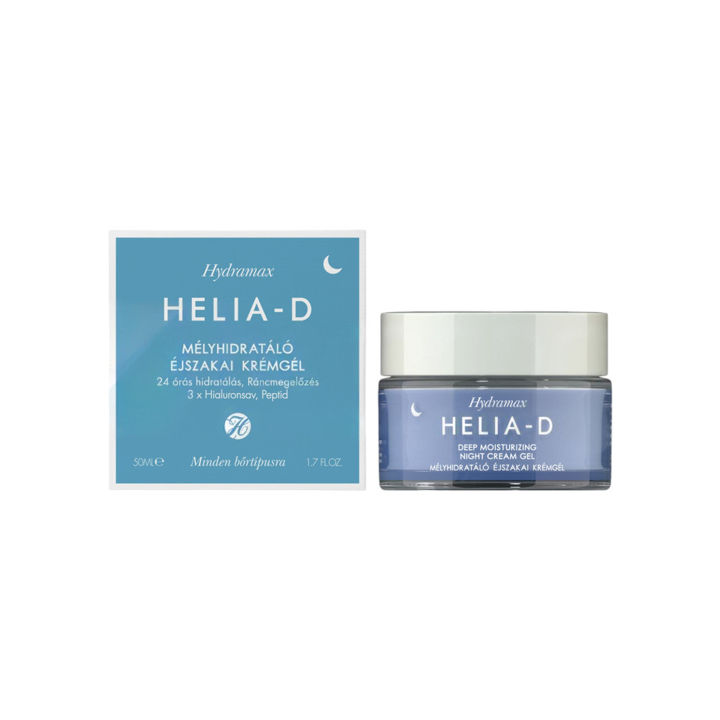 Helia-D hydramax mélyhidratáló krémgél éjszakai 50 ml