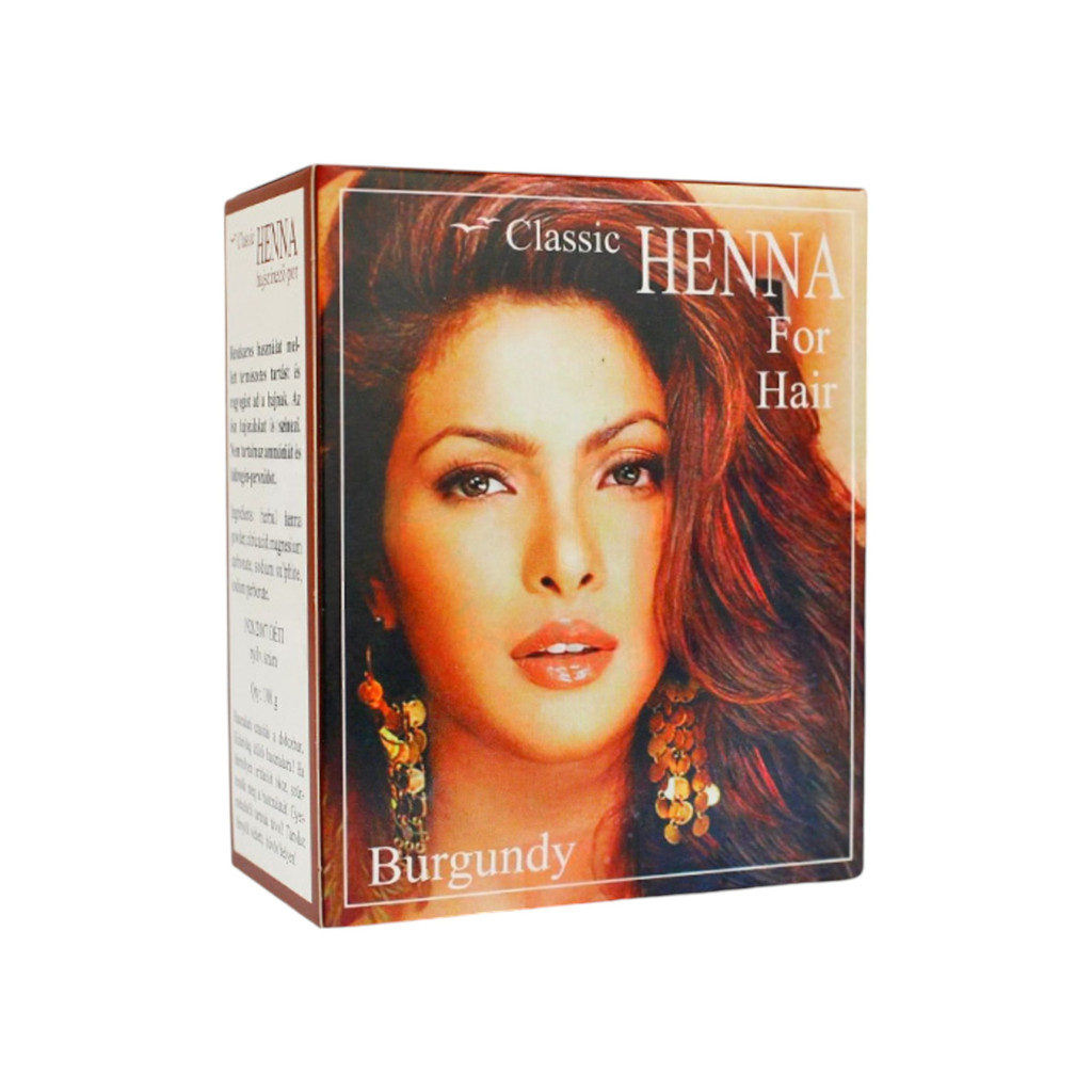 HENNA CLASSIC HAIR DYE POWDER BURGUNDY 100 g