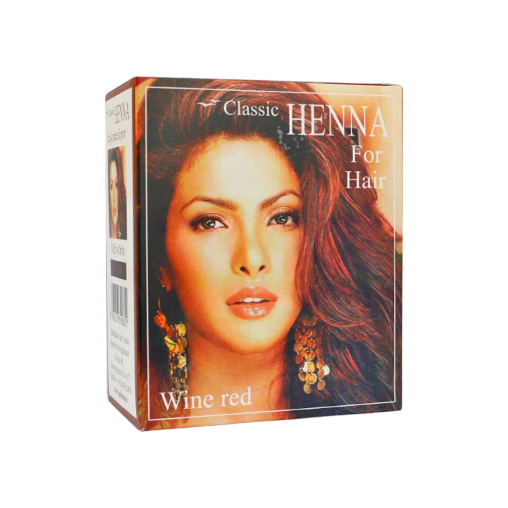 HENNA CLASSIC HAIR COLORING POWDER DEEP RED 100 g