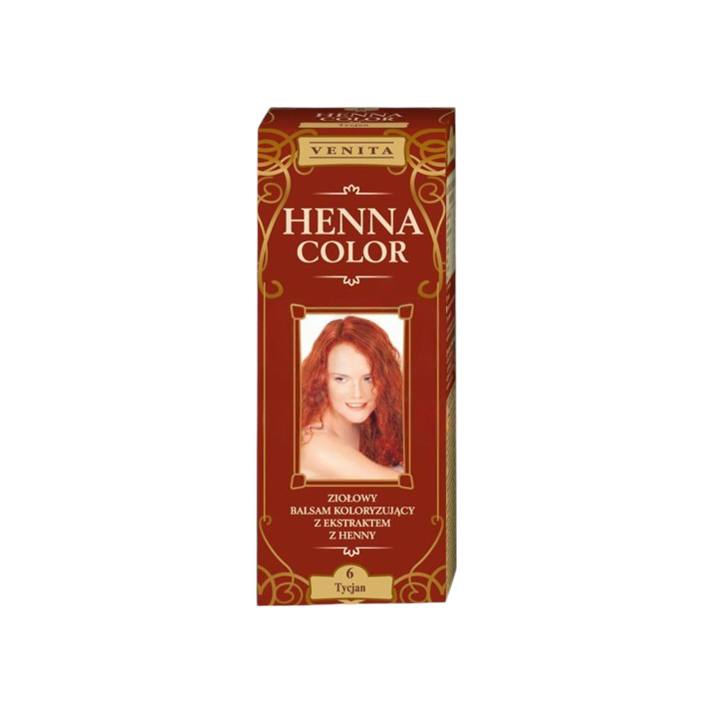 Henna Color szinező hajbalzsam nr 6 tizian 75 ml