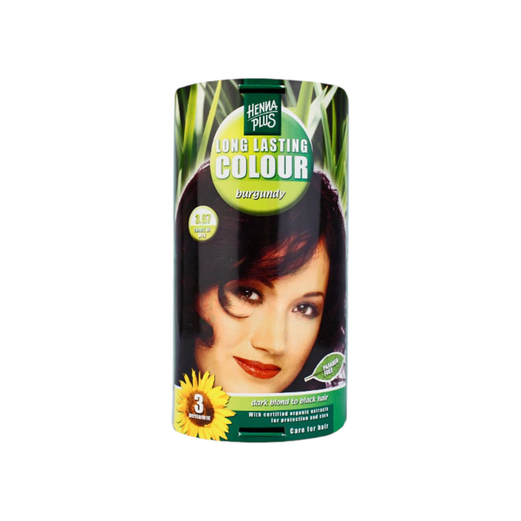Hennaplus Barva na vlasy 3.67 Burgundská /49151/ 1 ks