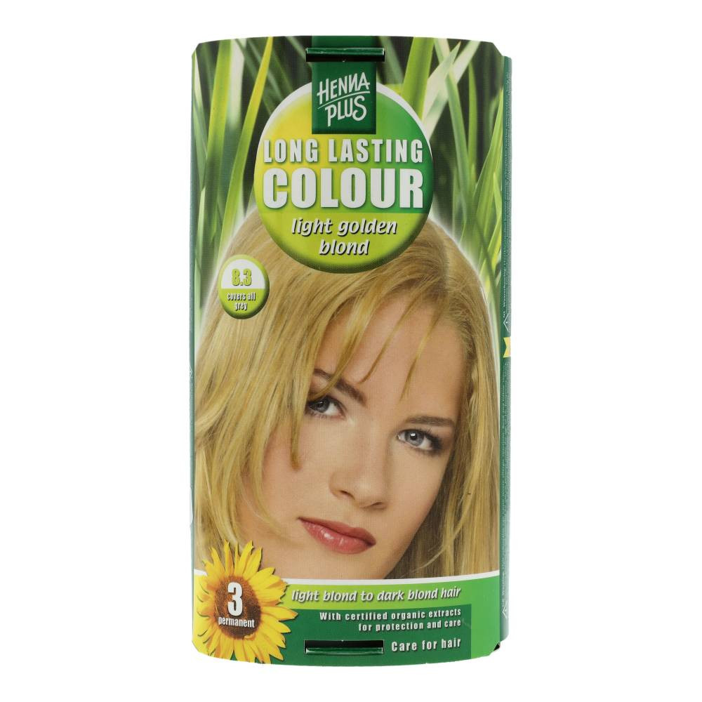 Hennaplus Hair Dye 8.3 Golden Blonde/49134 1 pc
