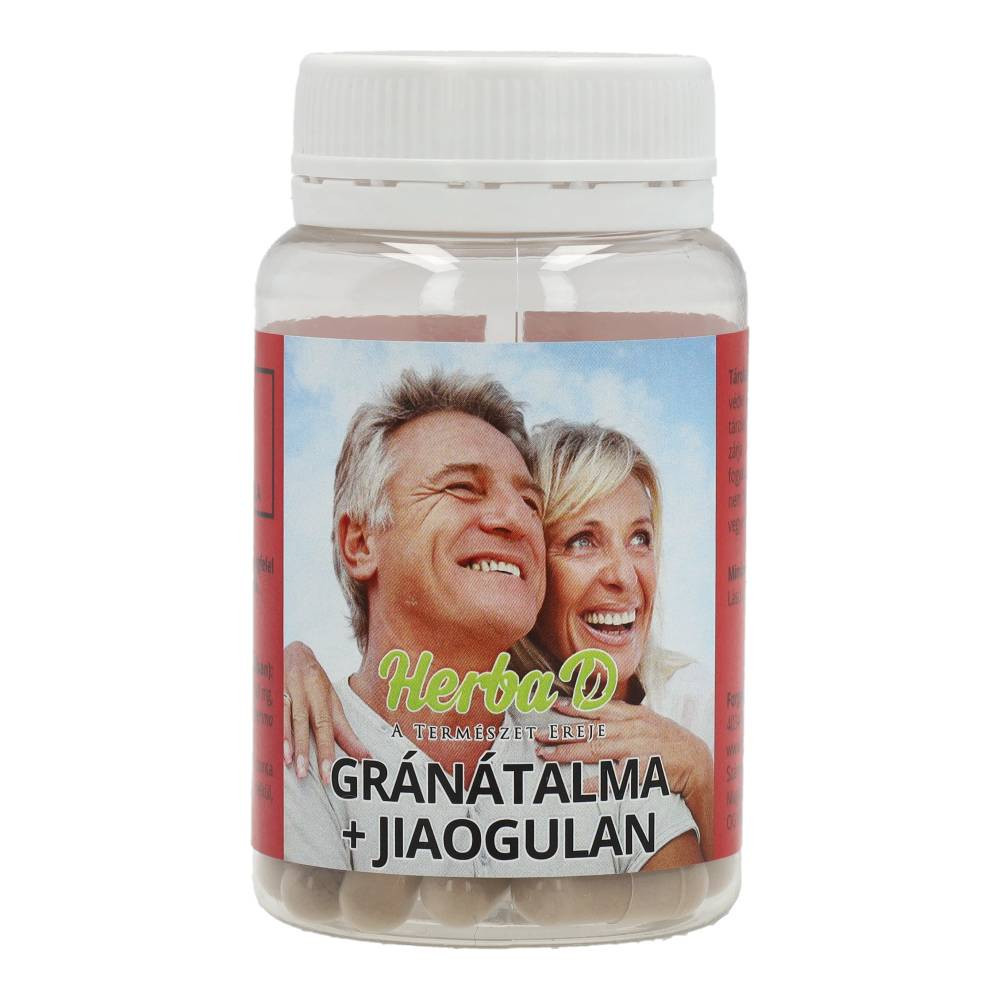 Herba-D gránátalma+jiaogulan kapszula 30 db