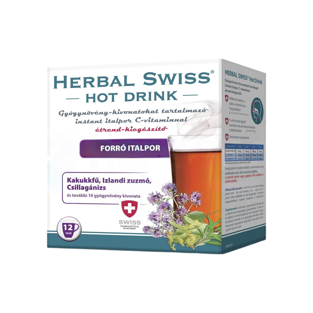 Herbal Swiss hot drink instant powder 12x 120 g