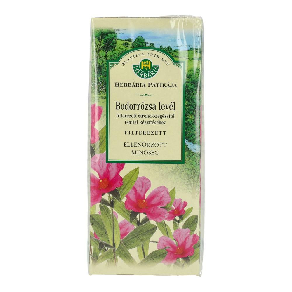 Herbária bodorrózsa levél filter tea 20x1g 20 g