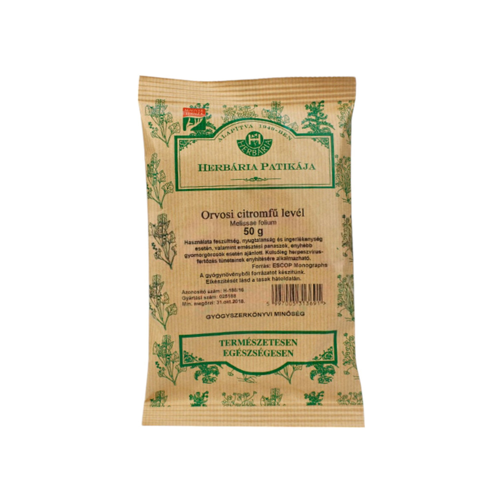 Herbária citromfűlevél tea 50 g