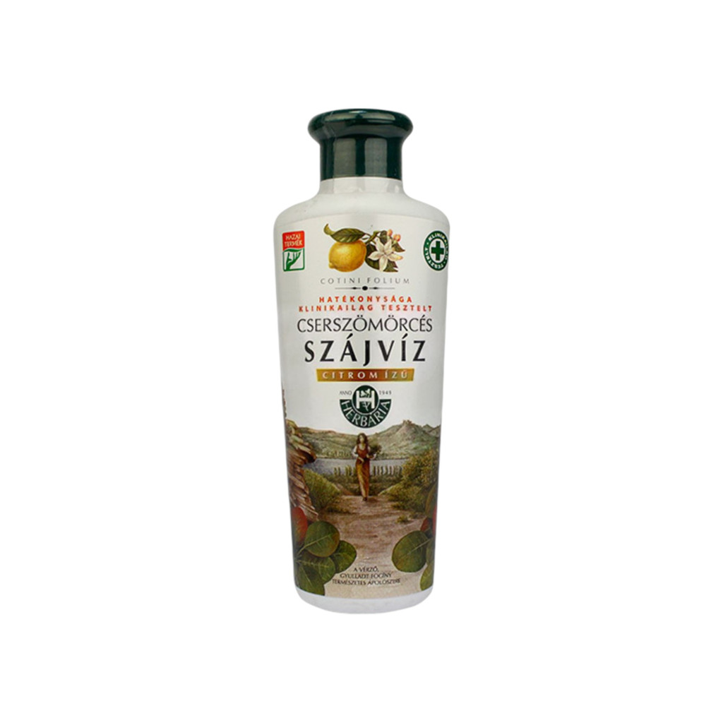 Herbária cserszömörcés szájvíz citromos 250 ml