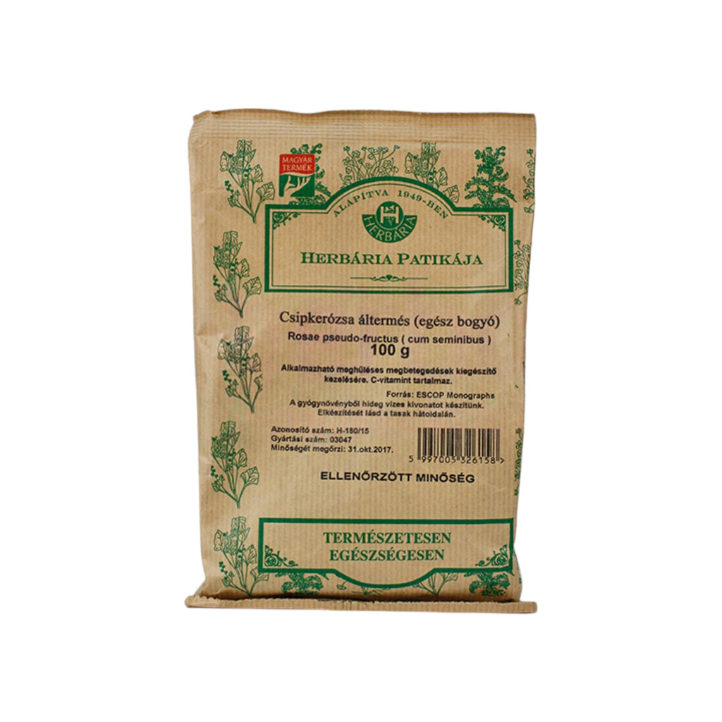 Herbária csipkebogyó áltermés egész 100 g
