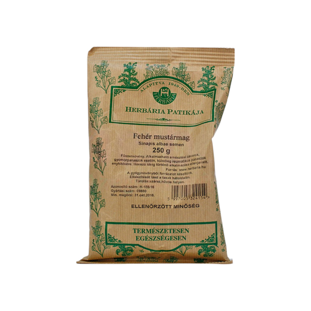 Herbária fehér mustármag tea 250 g