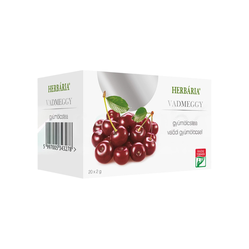 HERBÁRIA GYÜMÖLCSTEA VADMEGGYES FILTERES 40 g
