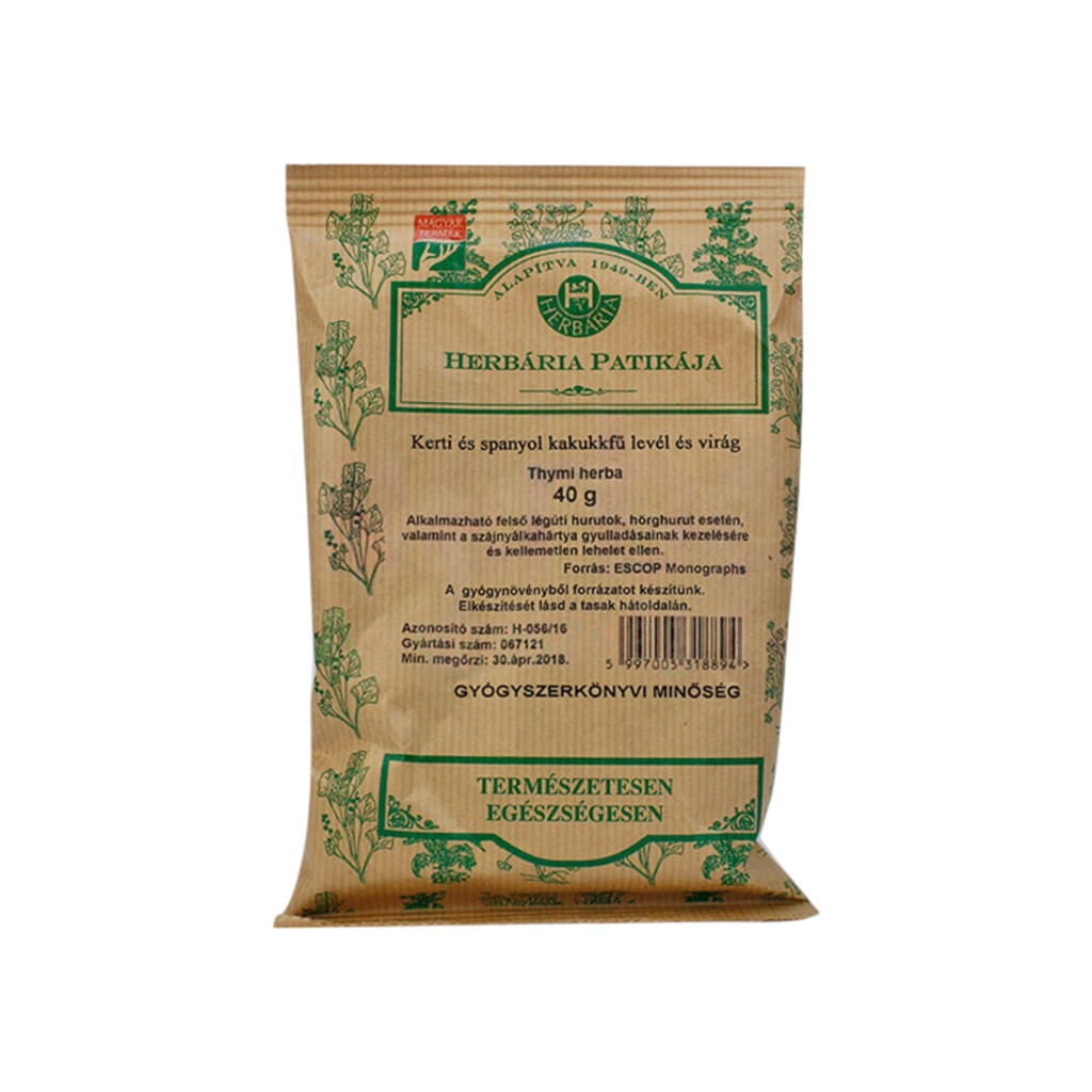 Herbária kerti kakukkfű tea 40 g