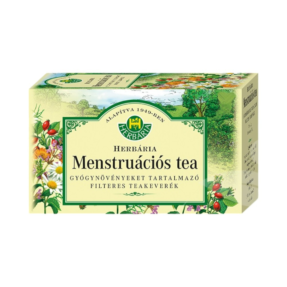 Herbária menstruációs tea 20x1,2g 24 g