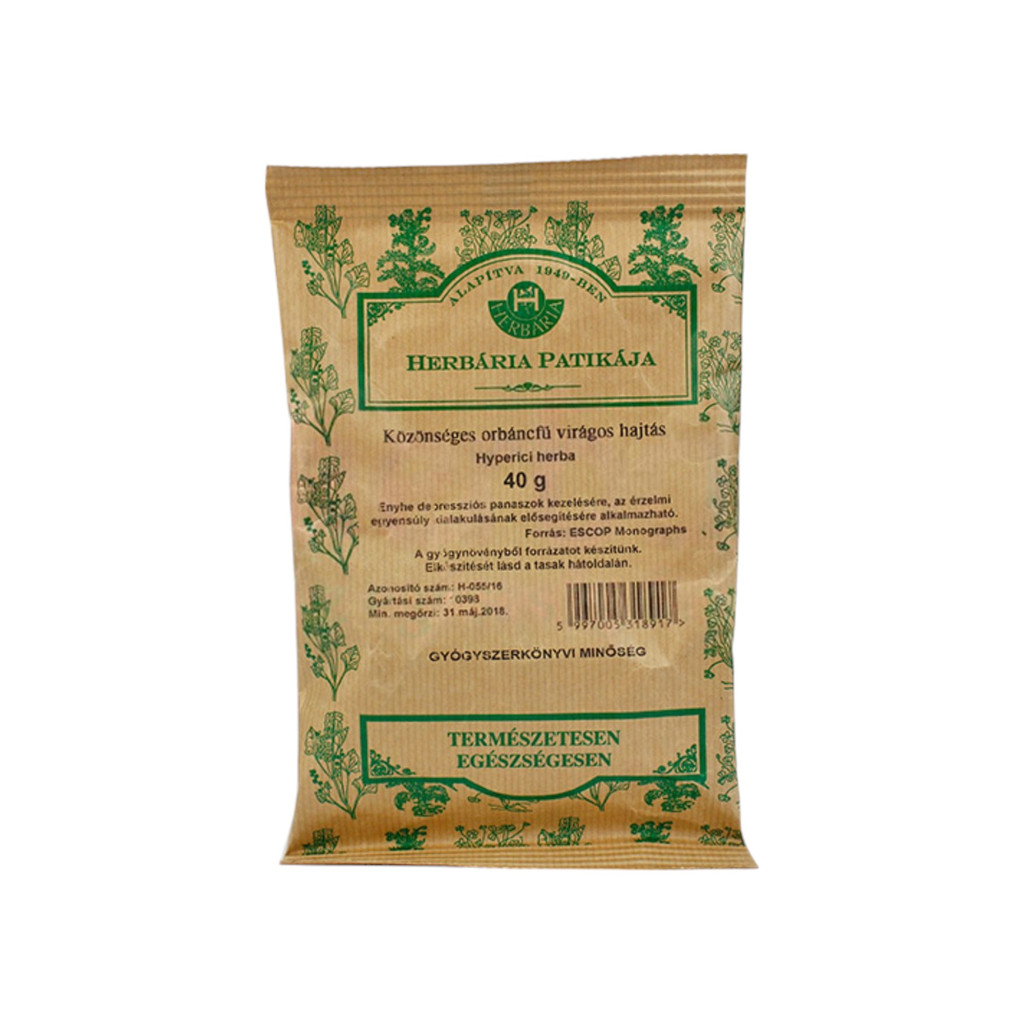 Herbária orbáncfű virágos hajtás tea 40 g
