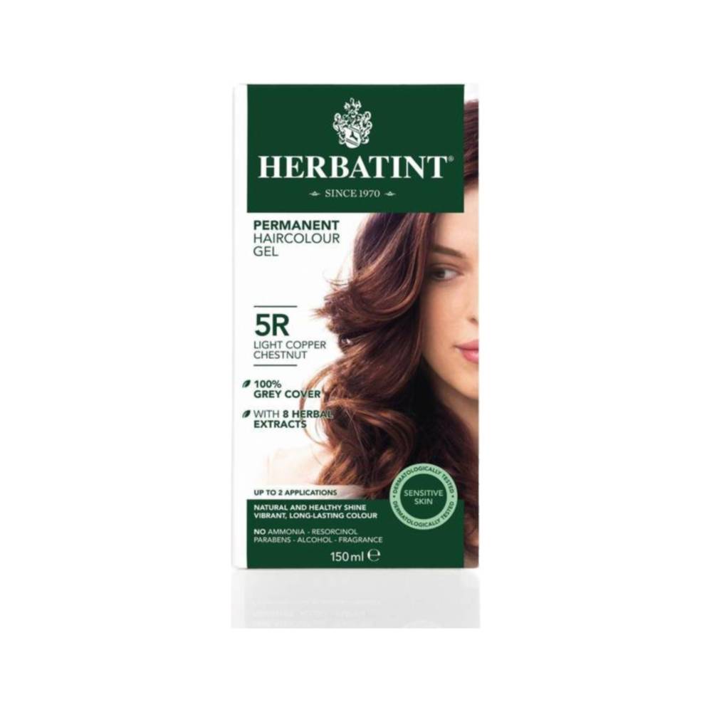 Herbatint 5r világos réz gesztenye hajfesték 135 ml