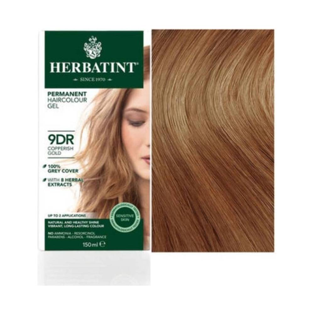 Vopsea de păr Herbatint 9dr cupru-auriu 150 ml
