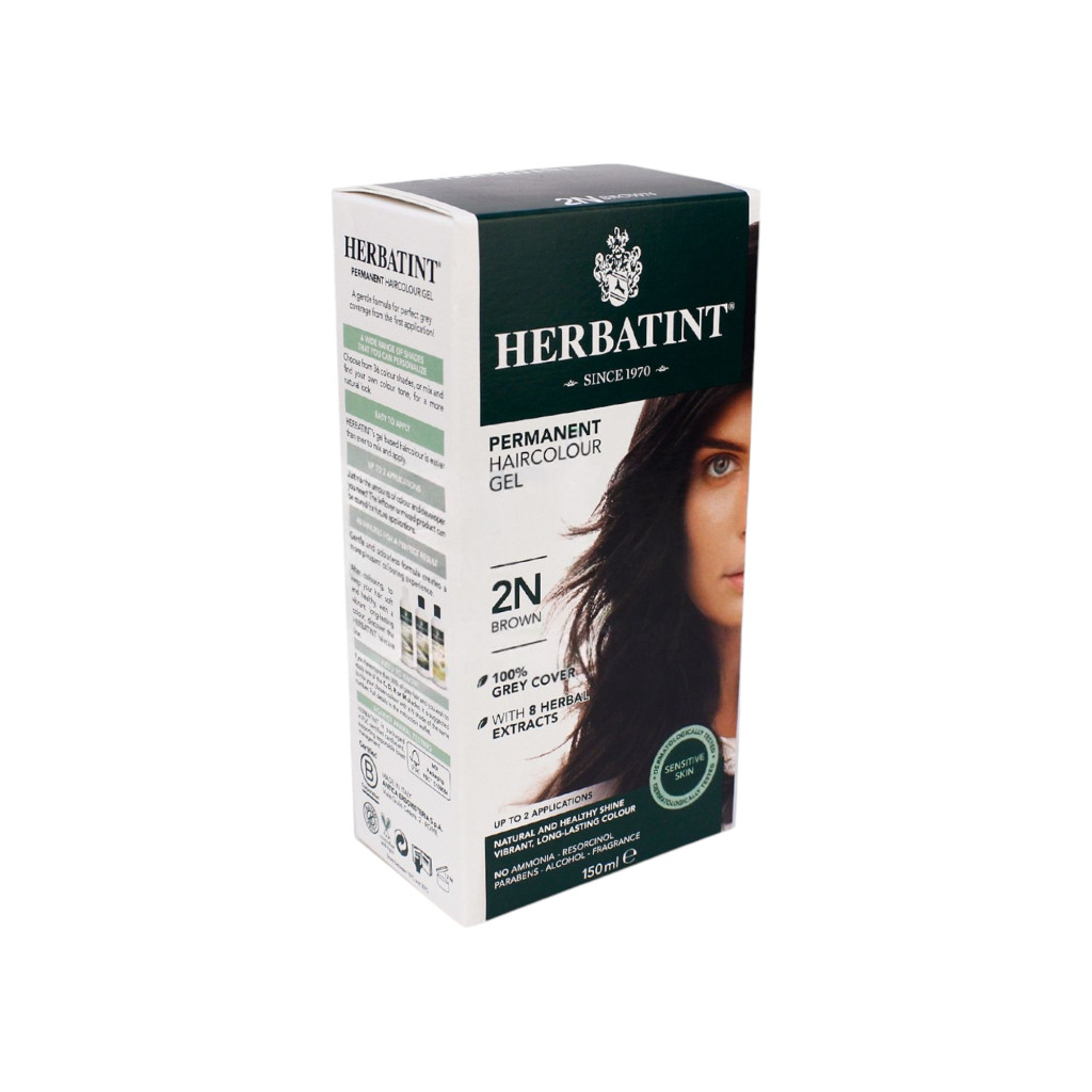 HERBATINT TERMÉSZETES TARTÓS HAJFESTÉK 2N BOWN (BARNA) 150 ml