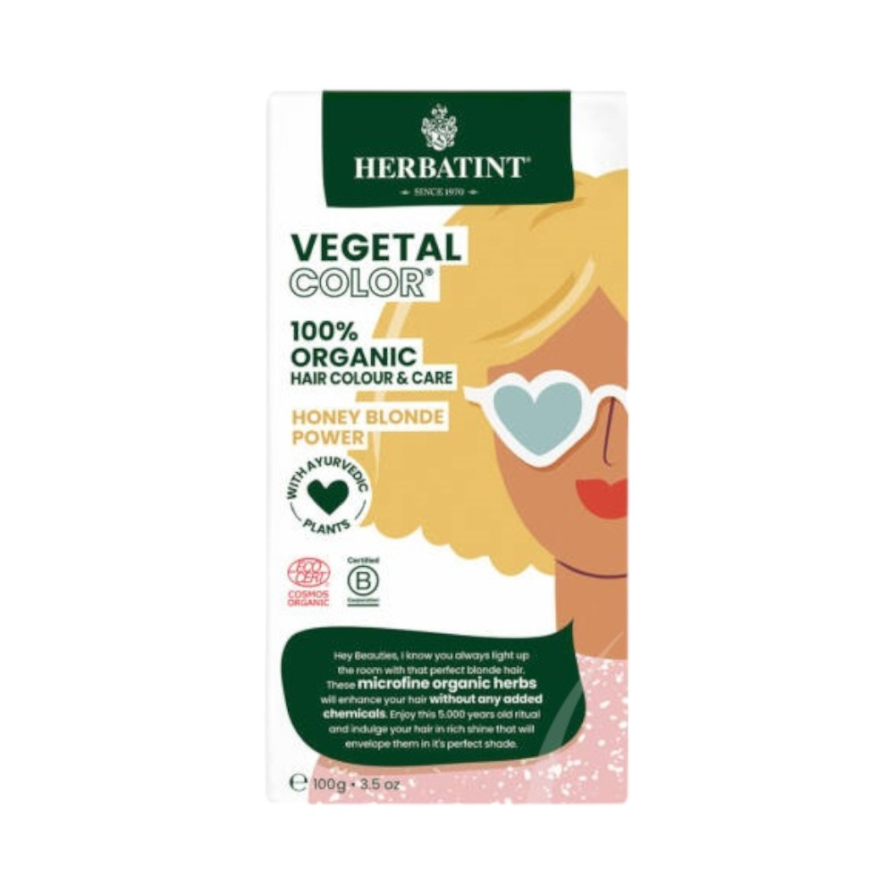 Herbatint vegetal color honey blonde hajfesték 100 g