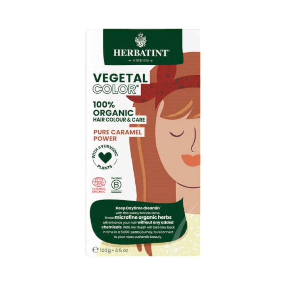 Herbatint vegetal color pure caramel hajfesték 100 g