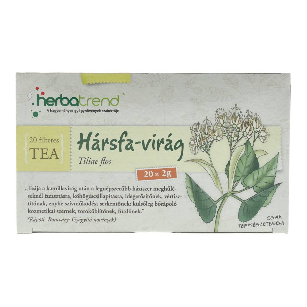 Herbatrend Herbata z Kwiatów Lipy 20 Filtrów