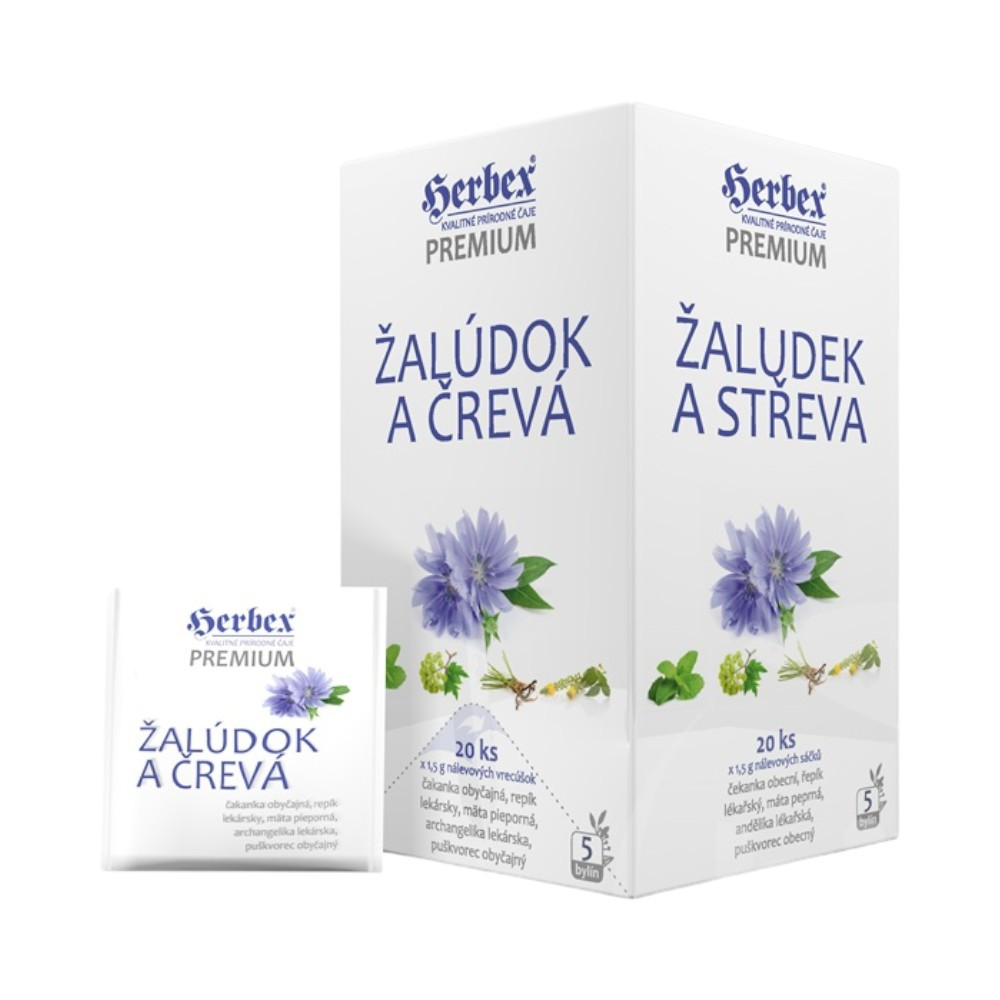 Herbex gyomor és belek tea 20x1,5g 30 g