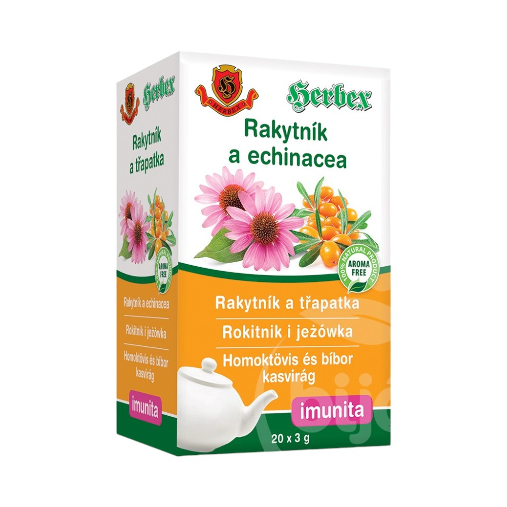 Herbex sea buckthorn and purple loosestrife tea 20x3g 60 g