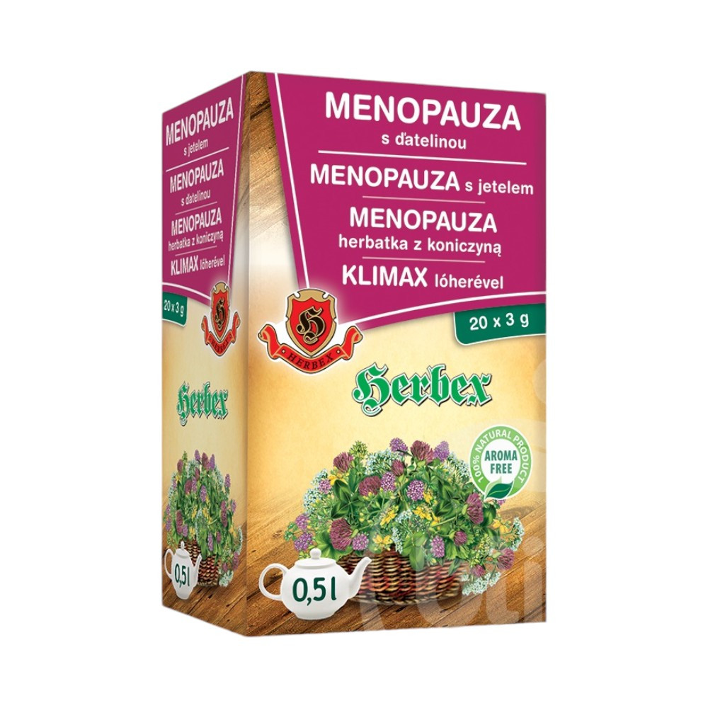 Herbex Menopause-Tee mit Löwenzahn 20x3g 60 g