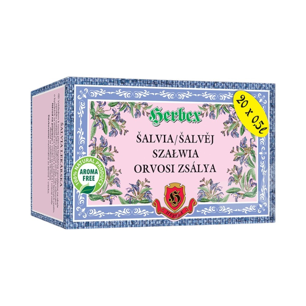 Herbata z szałwią Herbex 20x3g 60 g