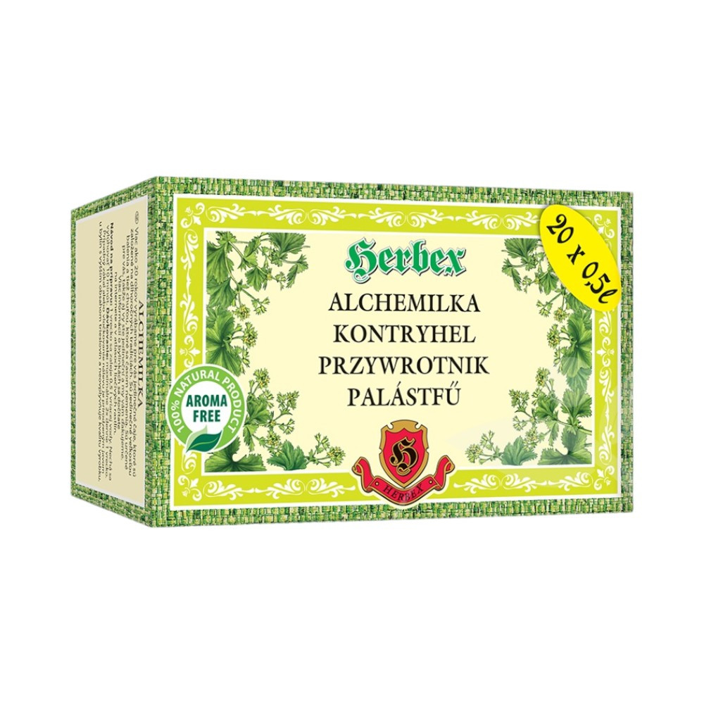 Herbex palástfű tea 20x3g 60 g