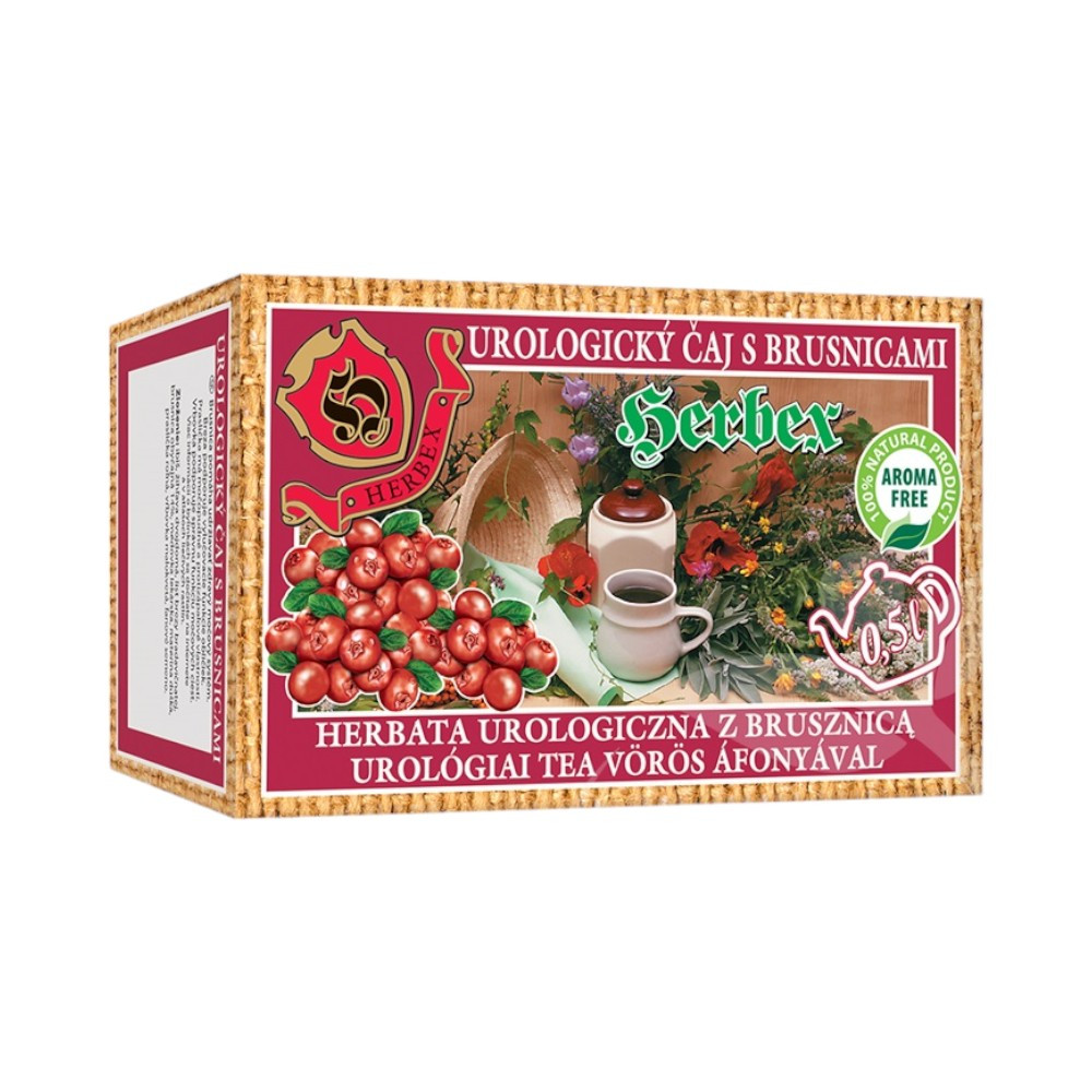 Herbex urológiai tea vörösáfonyával 60 g